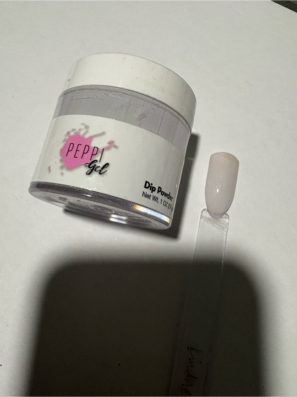 Peppi Gel Kindness Kills light purple dip nail powder